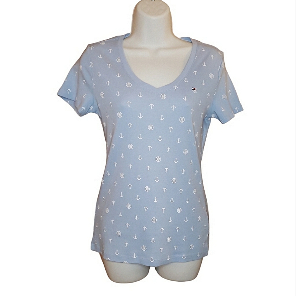 Tommy Hilfiger - Patterned T-Shirt - S - NWT